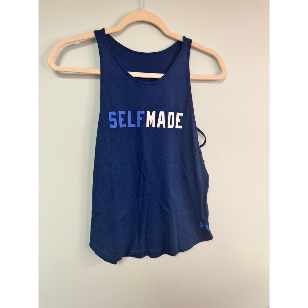 NWOT! Under Armour Self Made Training Tank - Small - Blue